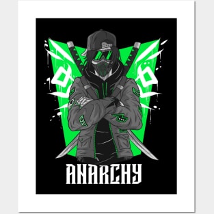 Anime Style Ninja Design, For Truly Anime Lovers Only! Anime Samurai, Manga Samurai, Katana Posters and Art